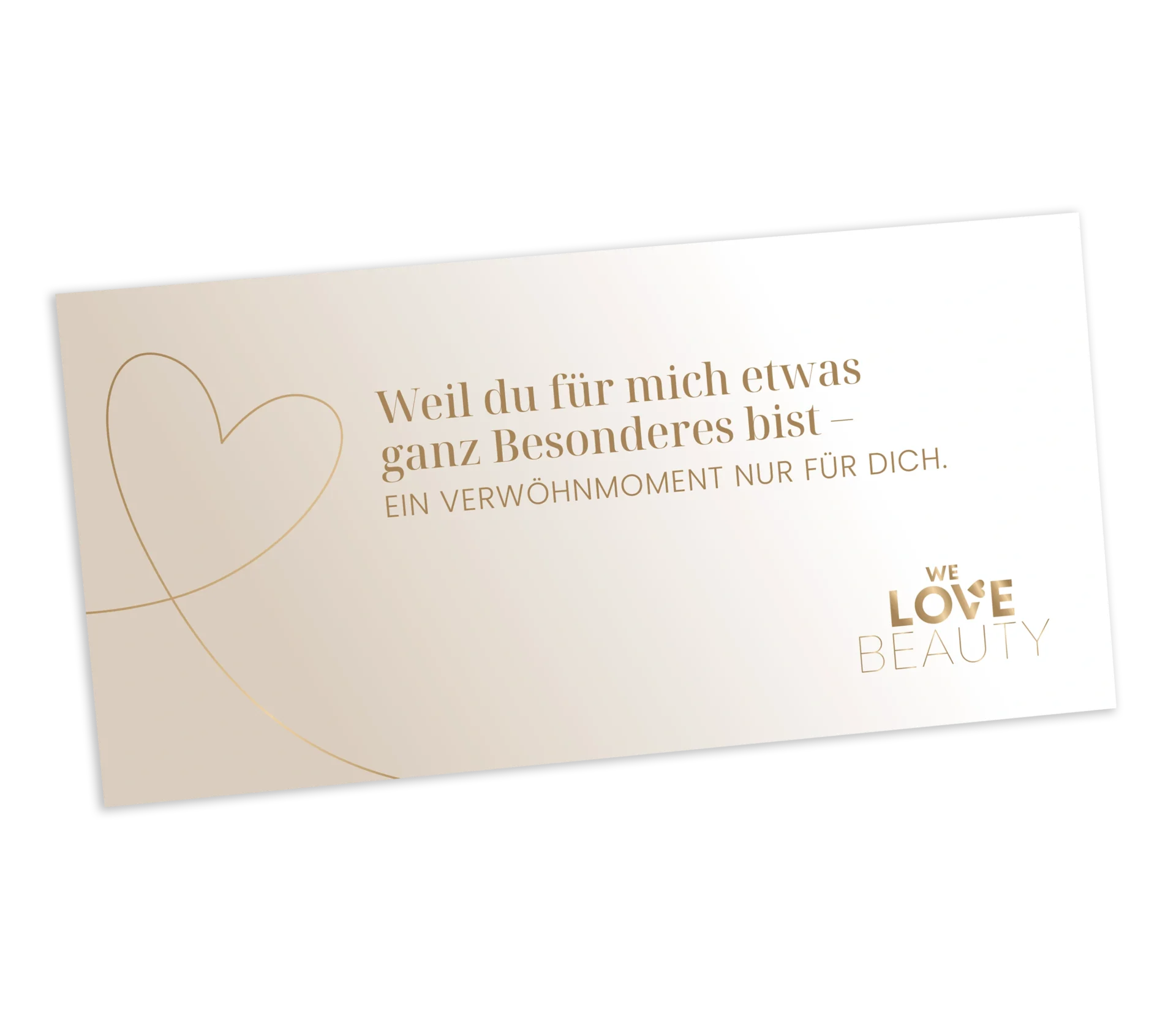 Welovebeauty Gutschein Voderseite Rotation